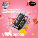 VOZOL Vista 20000 Puffs Disposable Vape in Dubai PEACH MANGO WATERMELON