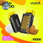 Vozol Gear 10000 Puffs Zero(0%) Nicotine Vape In UAE Cream Tobacco