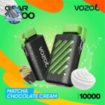 Vozol Gear 10000 Puffs Zero(0%) Nicotine Vape In UAE Matcha Chocolate Cream