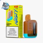 nasty bar dx 1200 puffs disposable device in dubai caribbean mango