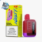 nasty bar dx 1200 puffs disposable device in dubai raspberry watermelon