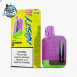 nasty bar dx 1200 puffs disposable device in dubai strawberry ice
