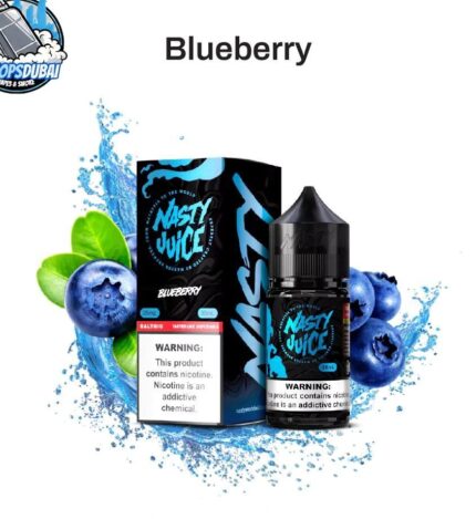 nasty smooth series 30ml salt nic e liquid in dubai blueberry
