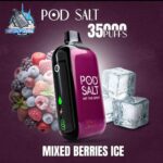pod salt 35000 puffs 20mg nicotine disposable vape in dubai mixed berries ice