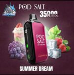 pod salt 35000 puffs 20mg nicotine disposable vape in dubai summer dream