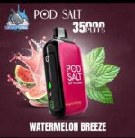 pod salt 35000 puffs 20mg nicotine disposable vape in dubai watermelon breeze
