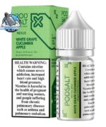 pod salt nexus e liquid 20mg nicotine 30ml in uae white grape apple cucumber