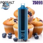 pod salt onyx cloud 25000 puffs 5mg nicotine in uae blueberry muffin