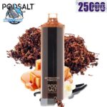 pod salt onyx cloud 25000 puffs 5mg nicotine in uae butterscotch tobacco