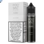 pod salt subo 3mg 50ml e juice in dubai ice mint