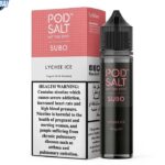 pod salt subo 3mg 50ml e juice in dubai lycheeice