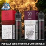 pod salt subo 3mg 50ml e juice in dubai pod salt subo 3mg 50ml e juice in dubai