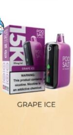 podsalt 15000 puffs 20mg nicotine disposable vape in uae grape ice