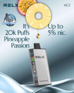 relx ace 20000 puffs 50mg disposable vape in uae pineapple passion