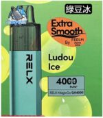 relx magicgo ga4000 disposable vape with 4000 puffs in uae ludou ice