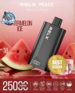 relx peace 25000 puffs 20mg disposable vape in dubai watermelon ice