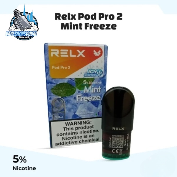 relx pod pro 2 pods 19ml in uae mint freeze