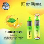 tugboat evo 4500 puffs vape shop in dubai uae banana ice