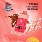 tugboat t12000 puffs 50mg rechargeable vape in dubai uae red energy