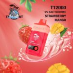 tugboat t12000 puffs 50mg rechargeable vape in dubai uae strawberry mango
