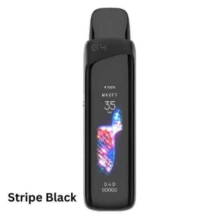 Uwell Caliburn G4 Pro Vape Kit 1800mAh 35W in Dubai stripe black