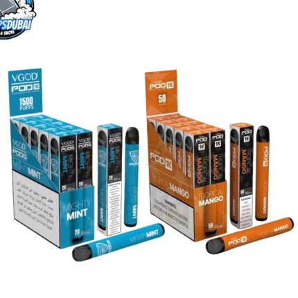 vgod pod 1k 1500 puffs 20mg nicotine disposable vape in uae gallery