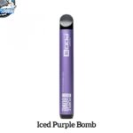 vgod pod 1k 1500 puffs 50mg nicotine disposable vape in uae iced purple bomb