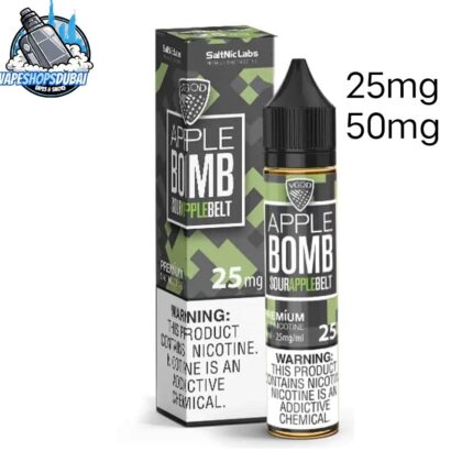 vgod salt nicotine e liquid 25mg 50mg in dubai apple bomb