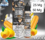 vgod salt nicotine e liquid 25mg 50mg in dubai mango bomb